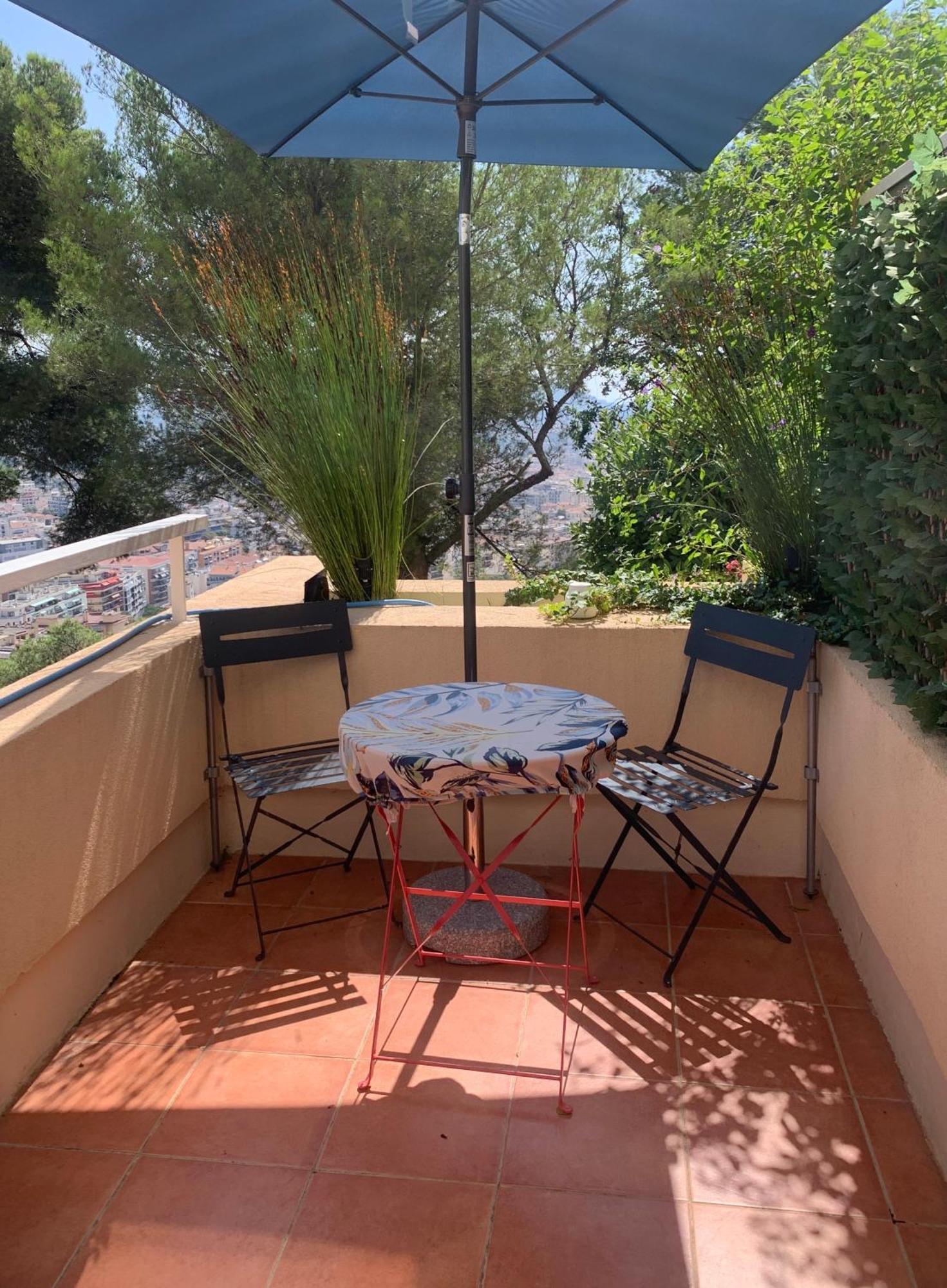 Chambre D Hote Avec Clim Terrasse Et Petit Dejeuner Hauteurs De Niza Exterior foto