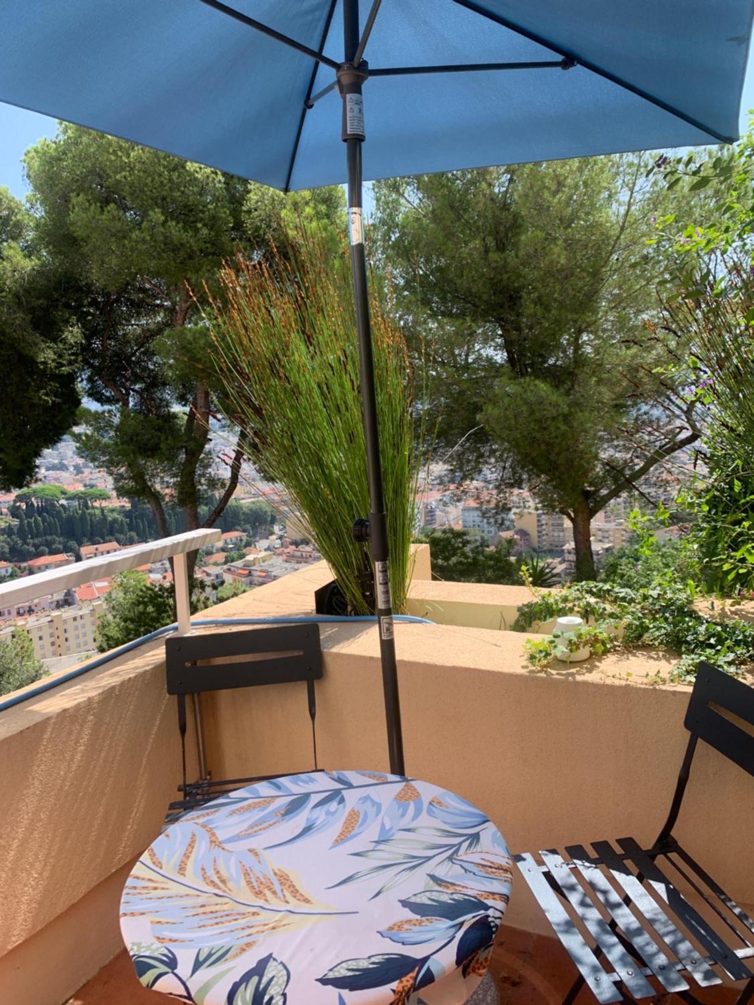 Chambre D Hote Avec Clim Terrasse Et Petit Dejeuner Hauteurs De Niza Exterior foto